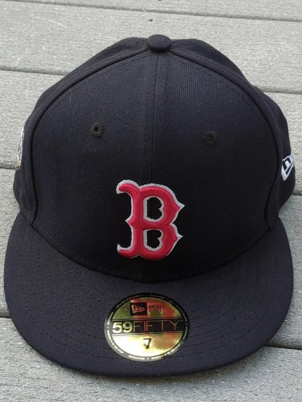 NWT New Era MLB Boston Red Sox 2018 World Series Champs Size 7 Fitted Hat New Wi